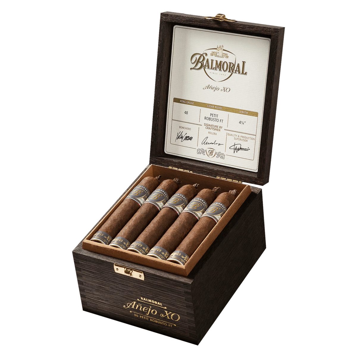 Balmoral Añejo XO Petit Robusto Flagtail – Bild 2