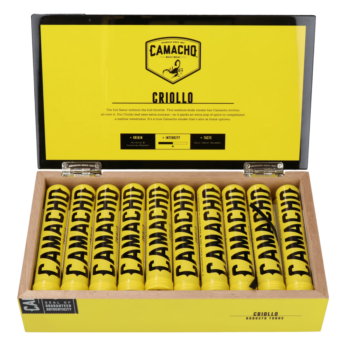 Camacho Criollo Robusto Alu Tubos – Bild 6