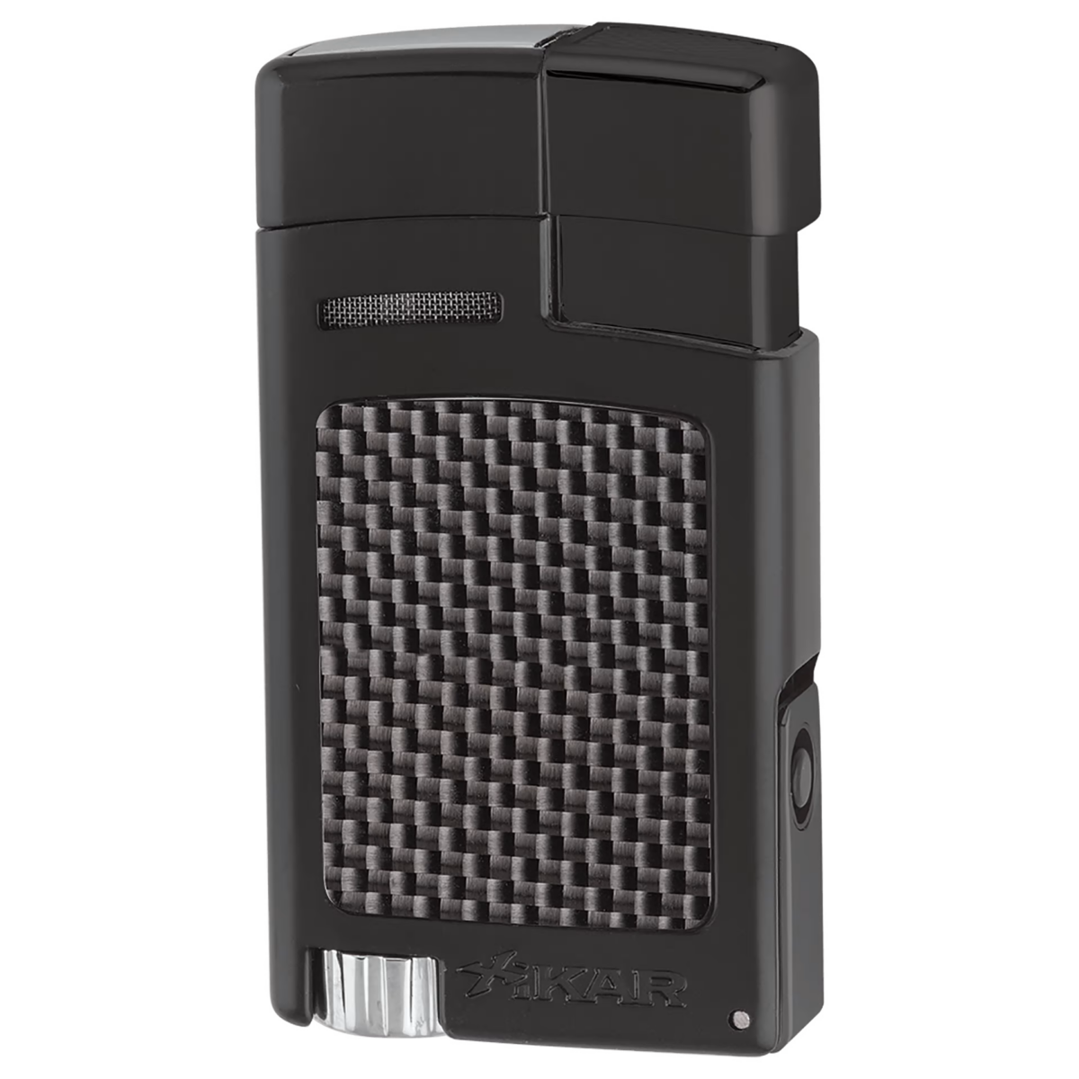 Xikar Forte Lighter Black Carbon Fiber