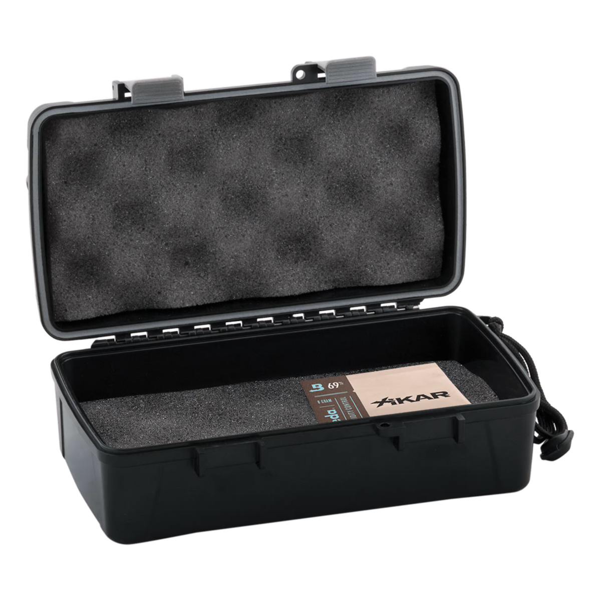 Xikar Travel Humidor 10 Cigar Black – Bild 2