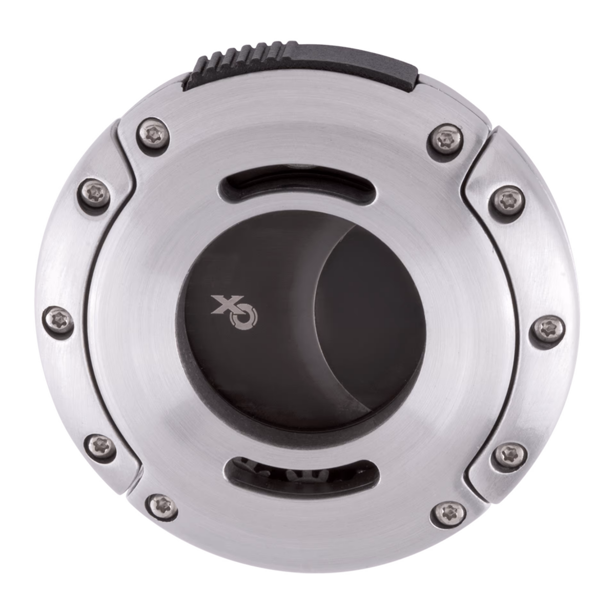 Xikar XO Cutter Brushed Silver (Black Blades)