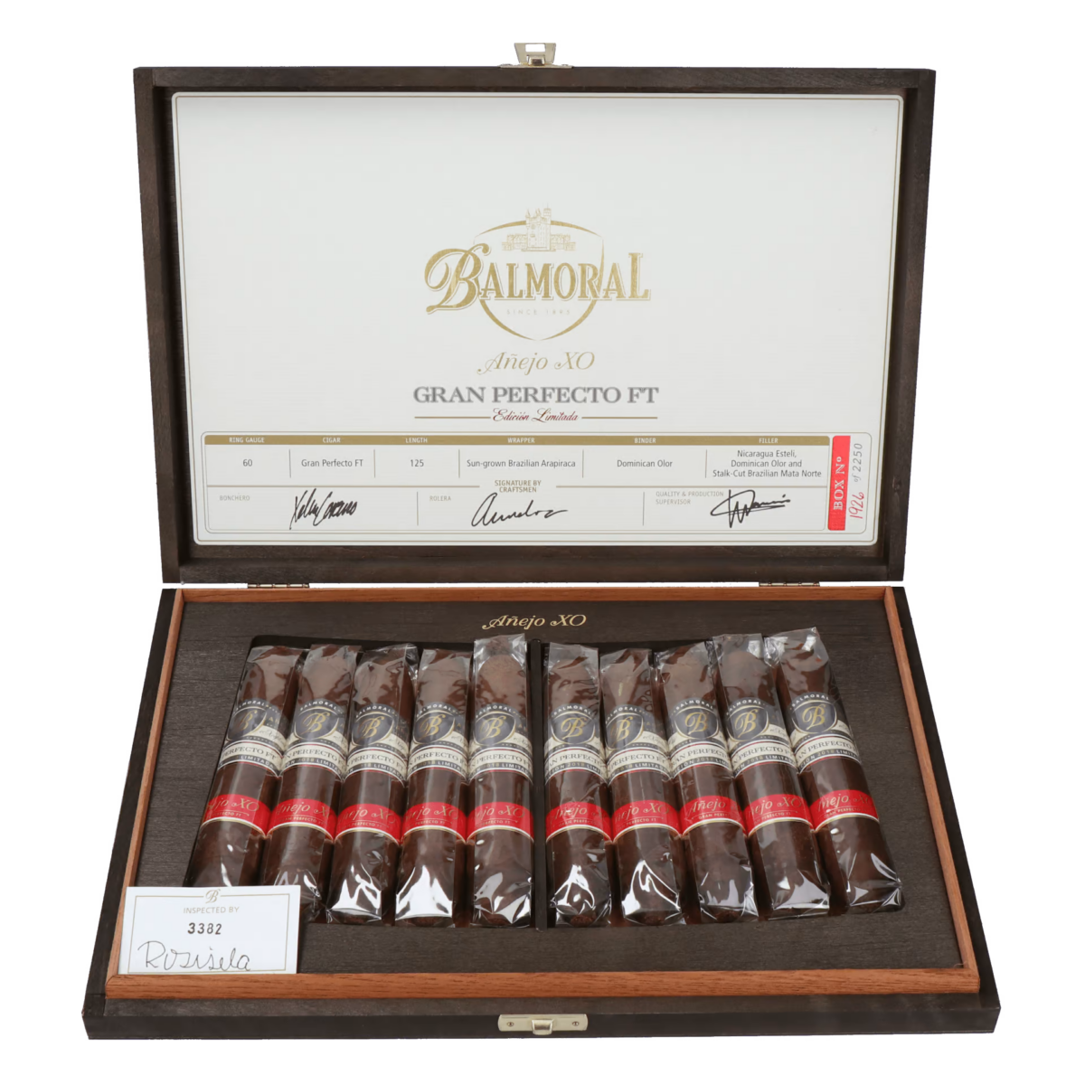 Balmoral Añejo XO Gran Perfecto FT Edicion Limitada 2018 – Bild 5