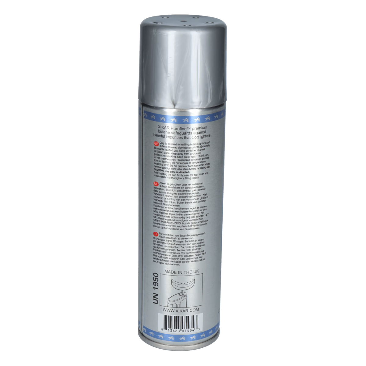 Xikar Purofine Premium Butane Gas 250ml – Bild 4