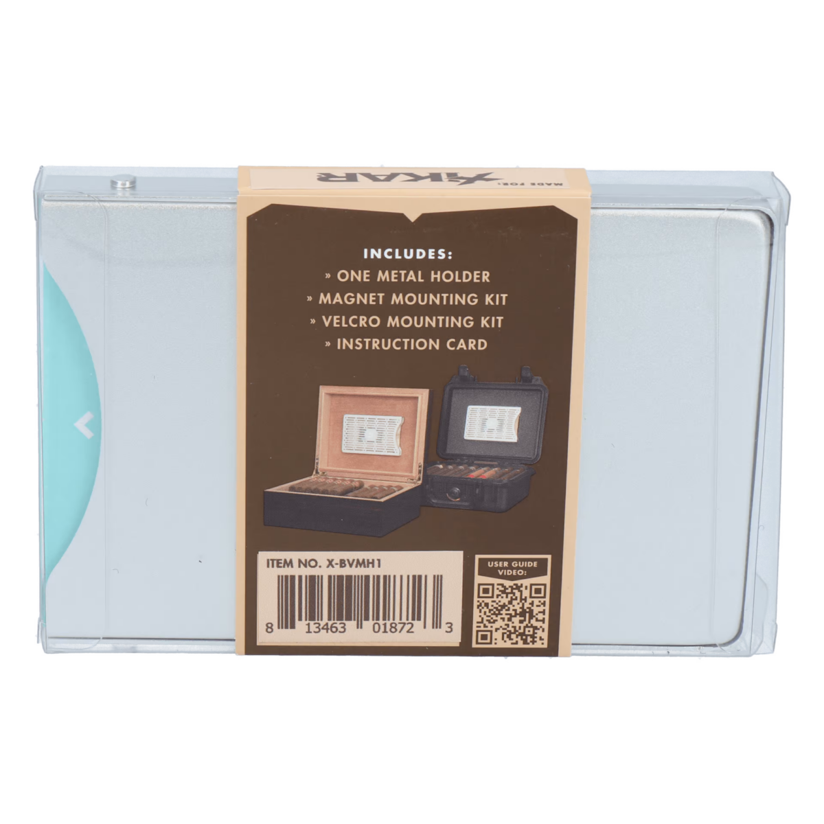 Boveda Aluminium Halterung für 60 Gramm Humidipaks – Bild 3