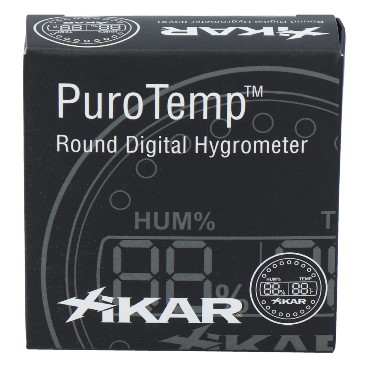 Xikar Thermo- und Hygrometer Puro Temp – Bild 2