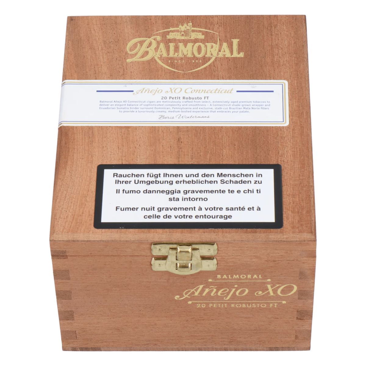 Balmoral Añejo XO Connecticut Petit Robusto FT – Bild 5