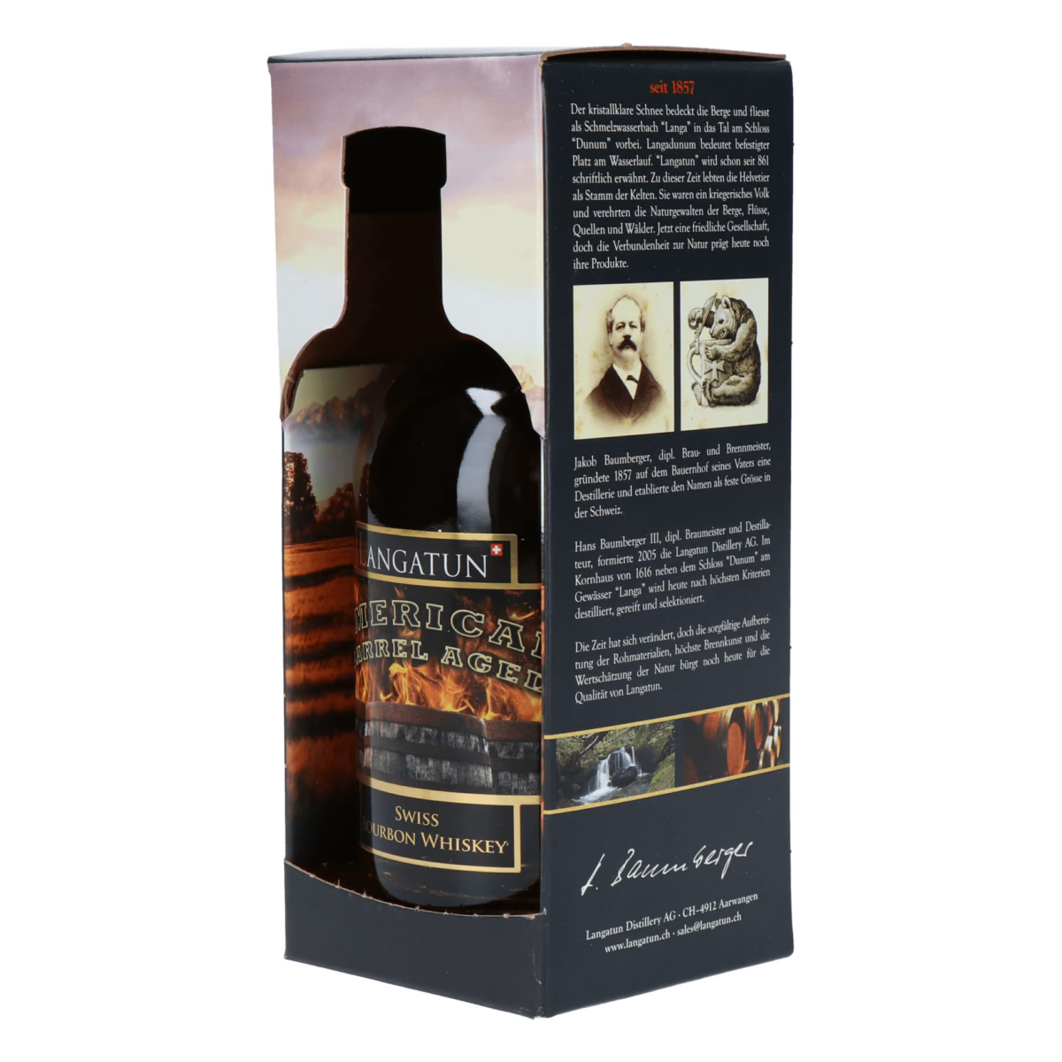 Langatun American Barrel Aged Whisky – Bild 3