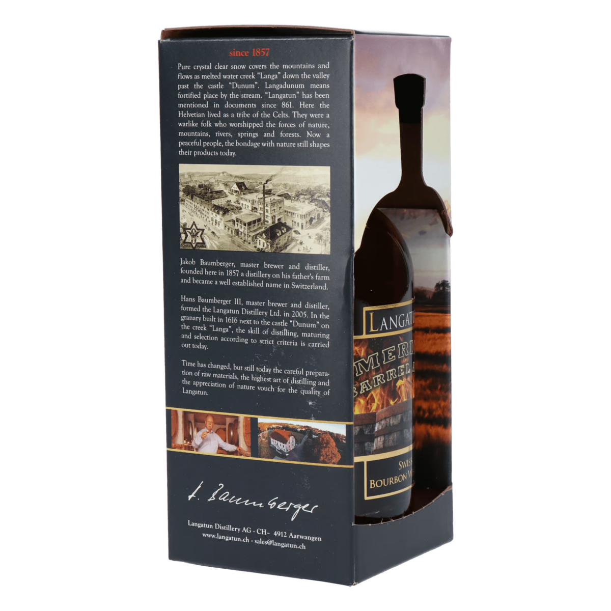 Langatun American Barrel Aged Whisky – Bild 4