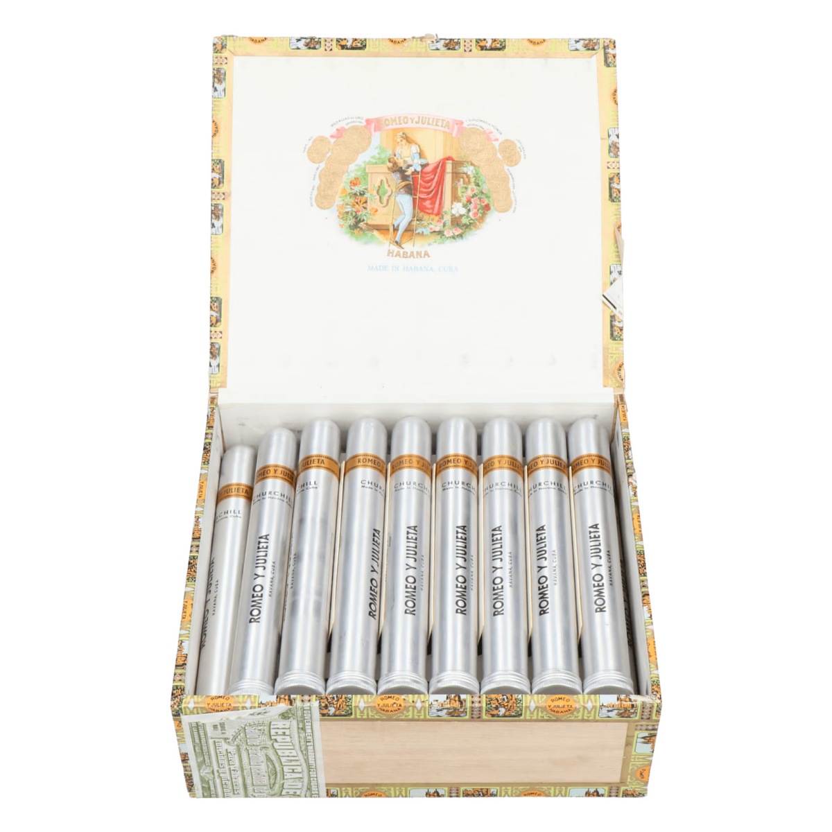 Romeo y Julieta Churchills Añejados Tubos – Bild 8