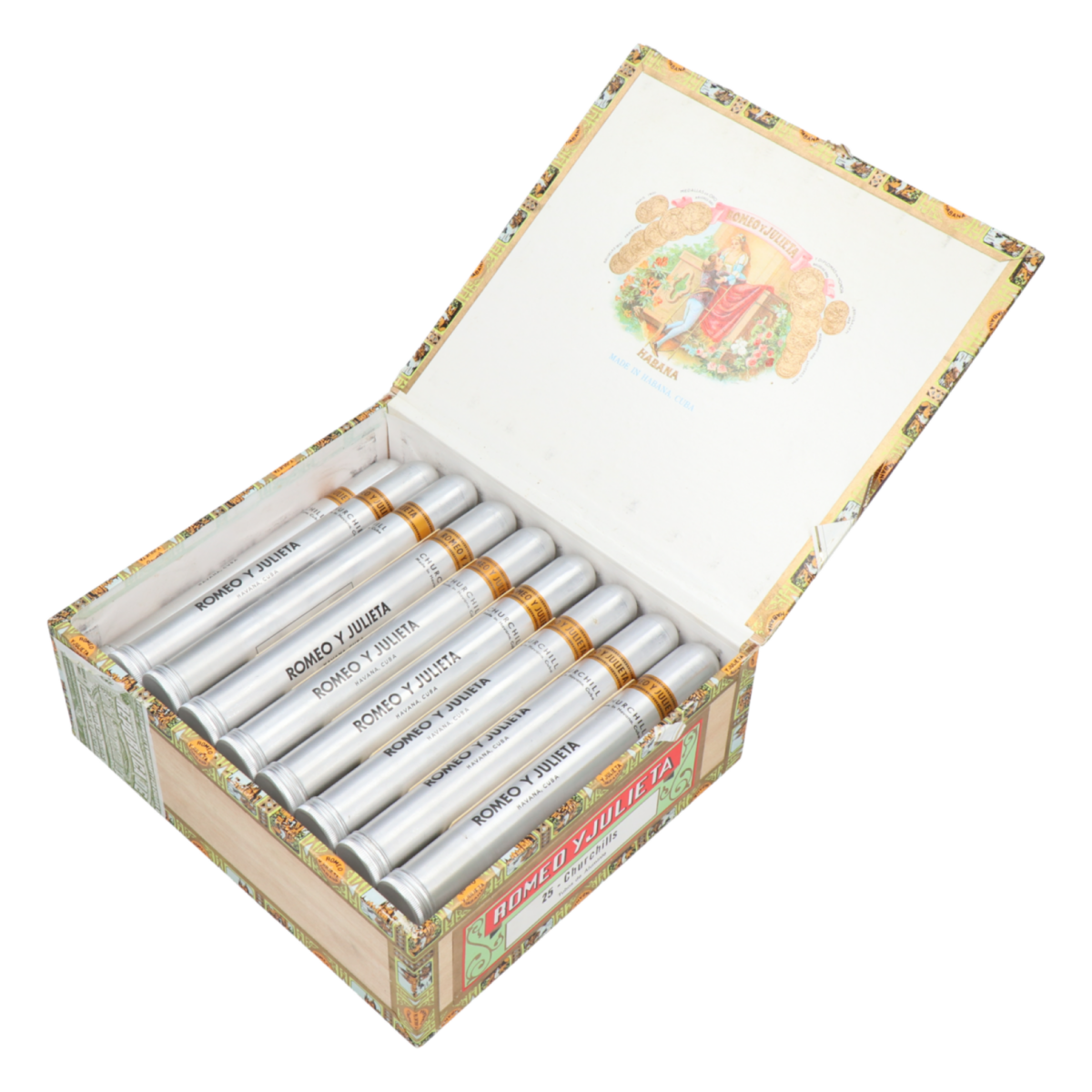 Romeo y Julieta Churchills Añejados Tubos – Bild 9