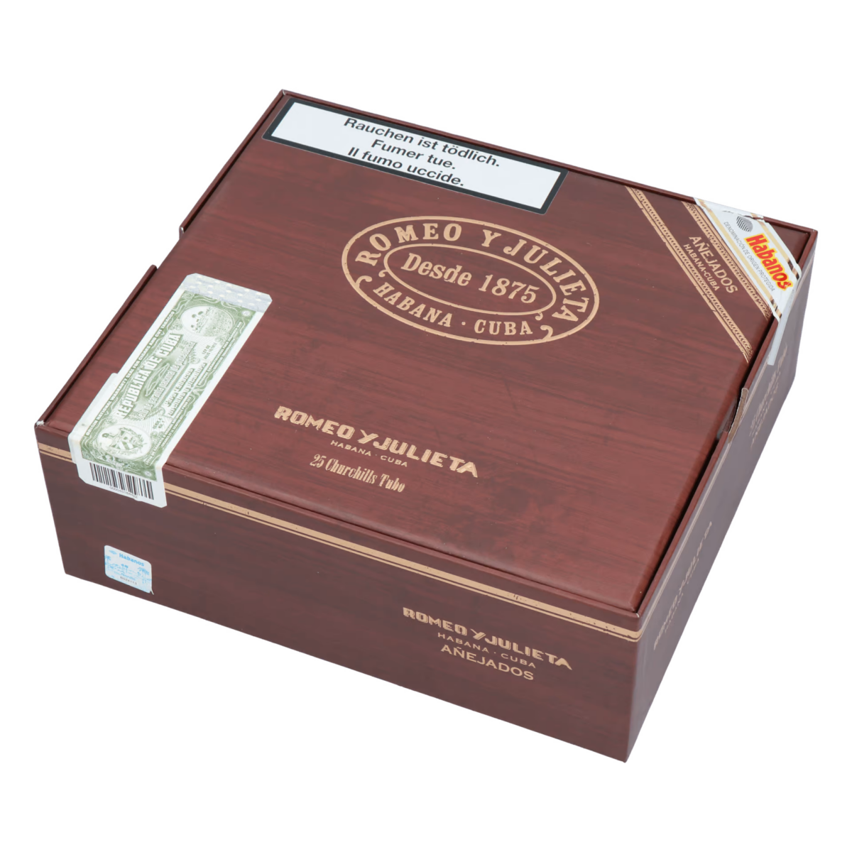 Romeo y Julieta Churchills Añejados Tubos – Bild 6