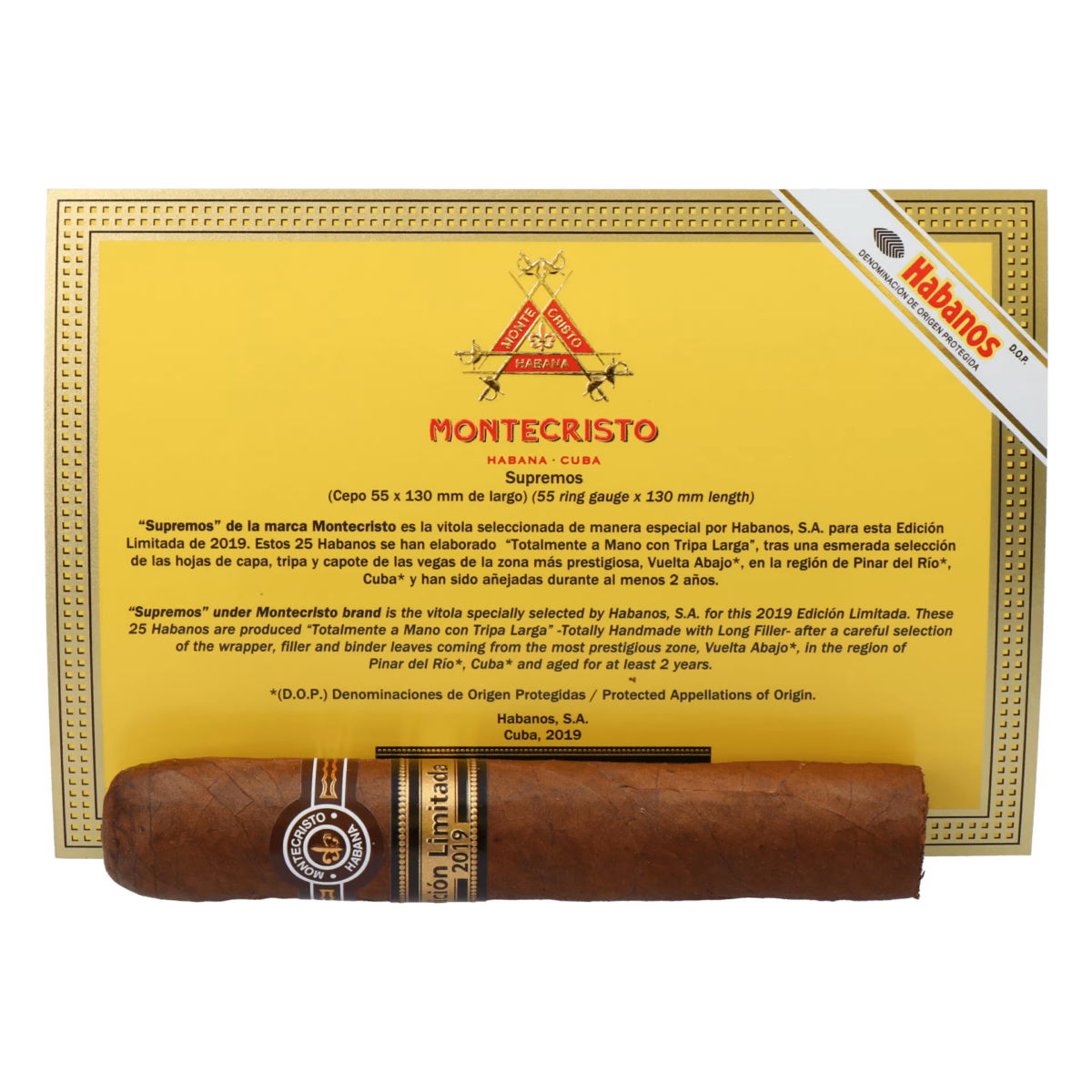 Montecristo Supremos Edicion Limitada 2019 – Bild 5