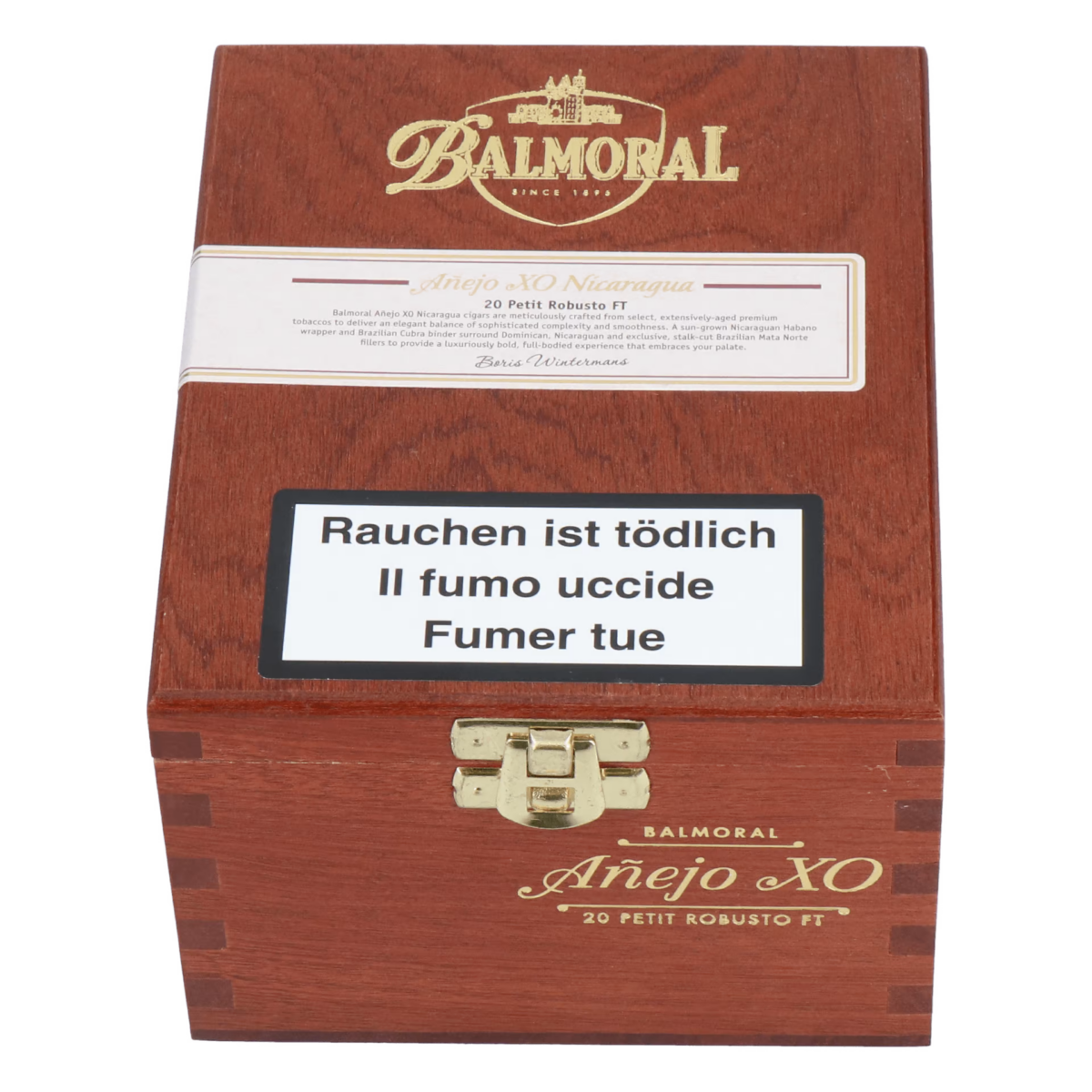 Balmoral Añejo XO Nicaragua Petit Robusto Flagtail – Bild 4