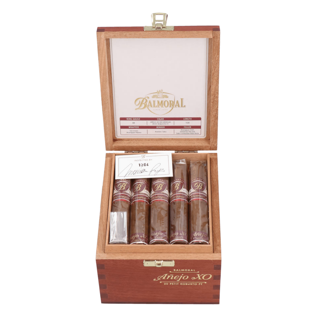 Balmoral Añejo XO Nicaragua Petit Robusto Flagtail – Bild 2