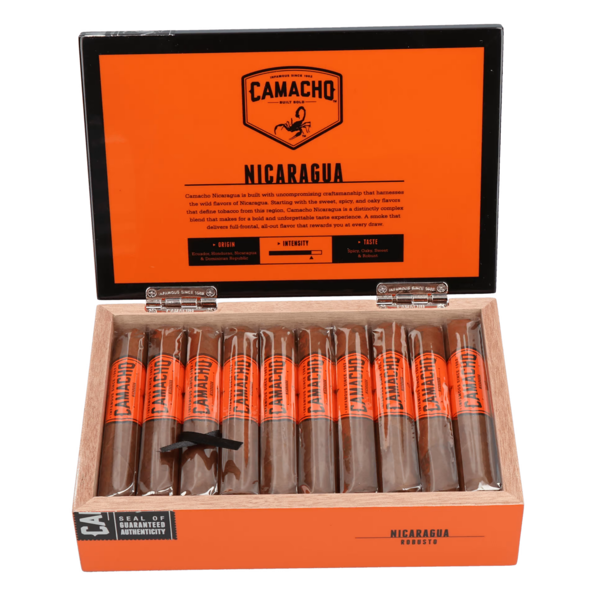 Camacho Nicaragua Robusto – Bild 6