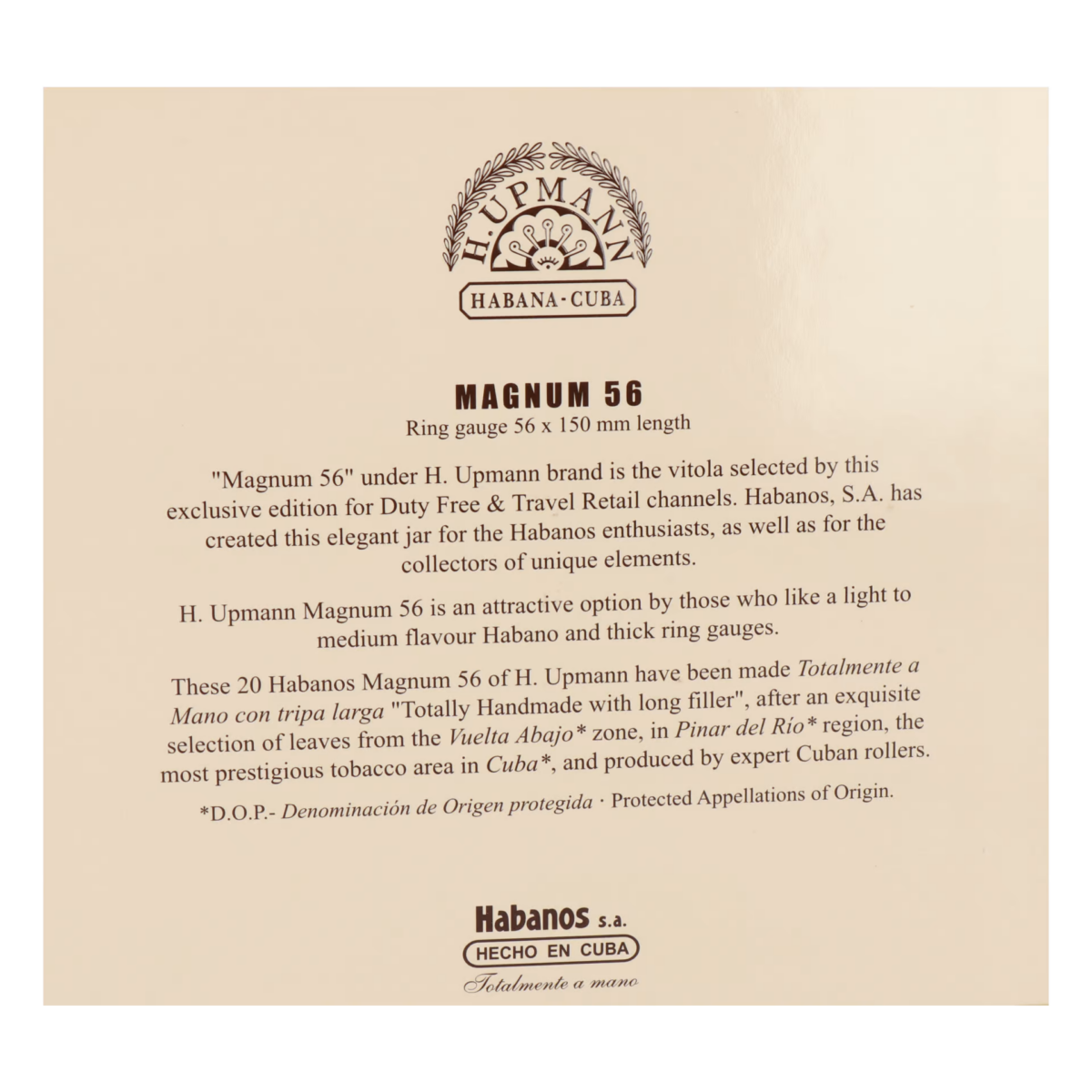 H. Upmann Magnum 56 Jar – Bild 9
