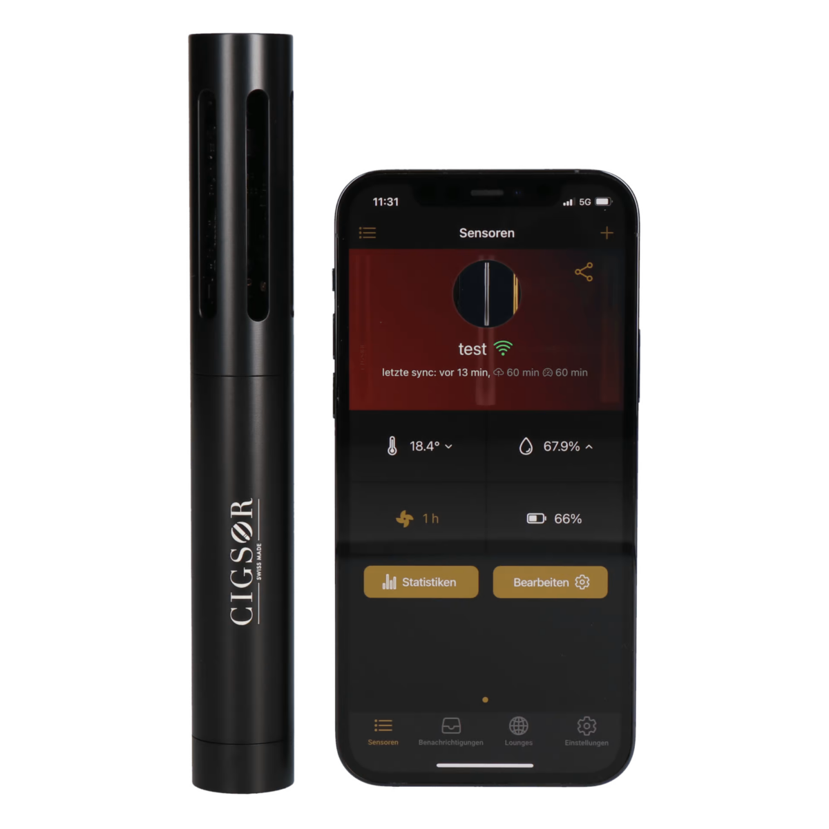 CIGSOR The Sensor Classic Hygrometer