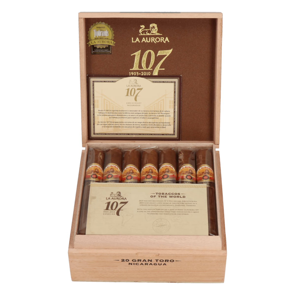 La Aurora 107 Nicaragua Gran Toro – Bild 6