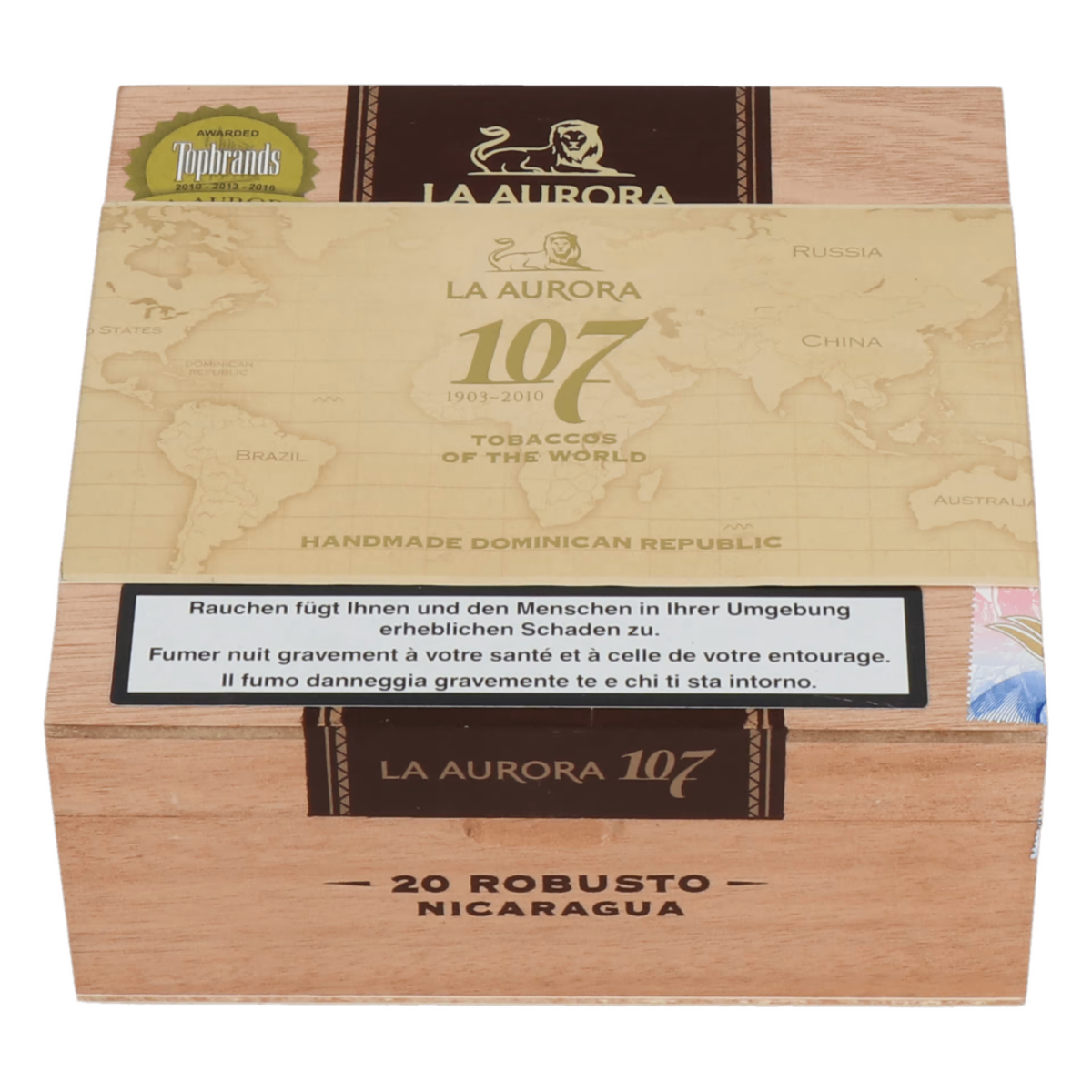 La Aurora 107 Nicaragua Robusto – Bild 5