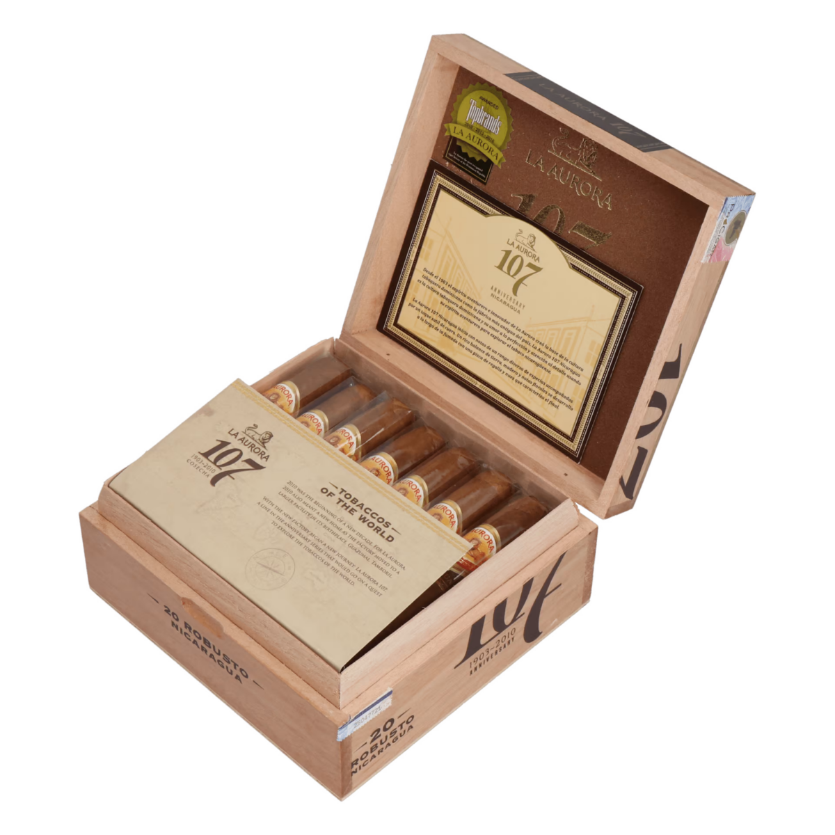La Aurora 107 Nicaragua Robusto – Bild 7
