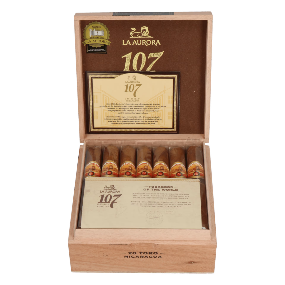 La Aurora 107 Nicaragua Toro – Bild 6