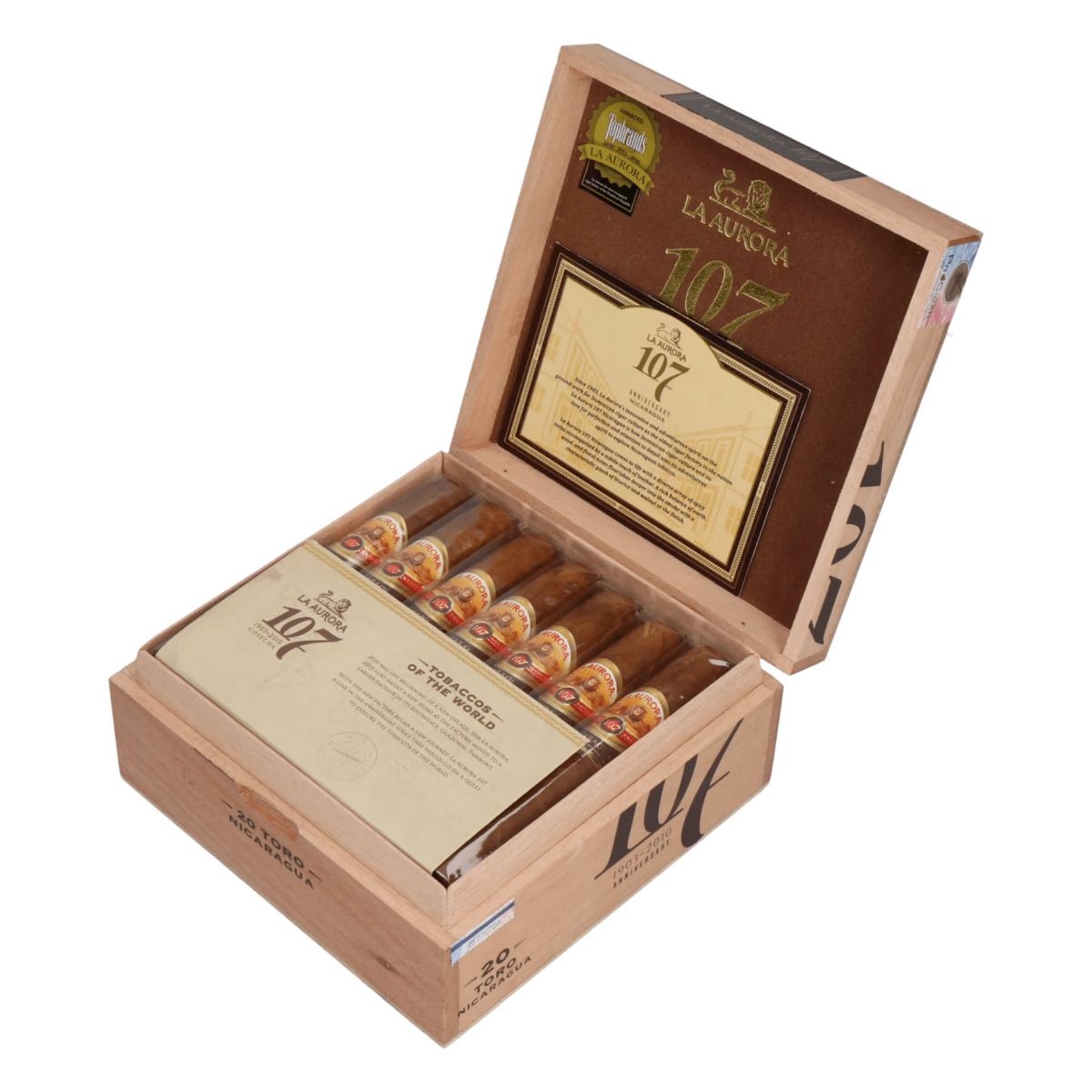 La Aurora 107 Nicaragua Toro – Bild 7