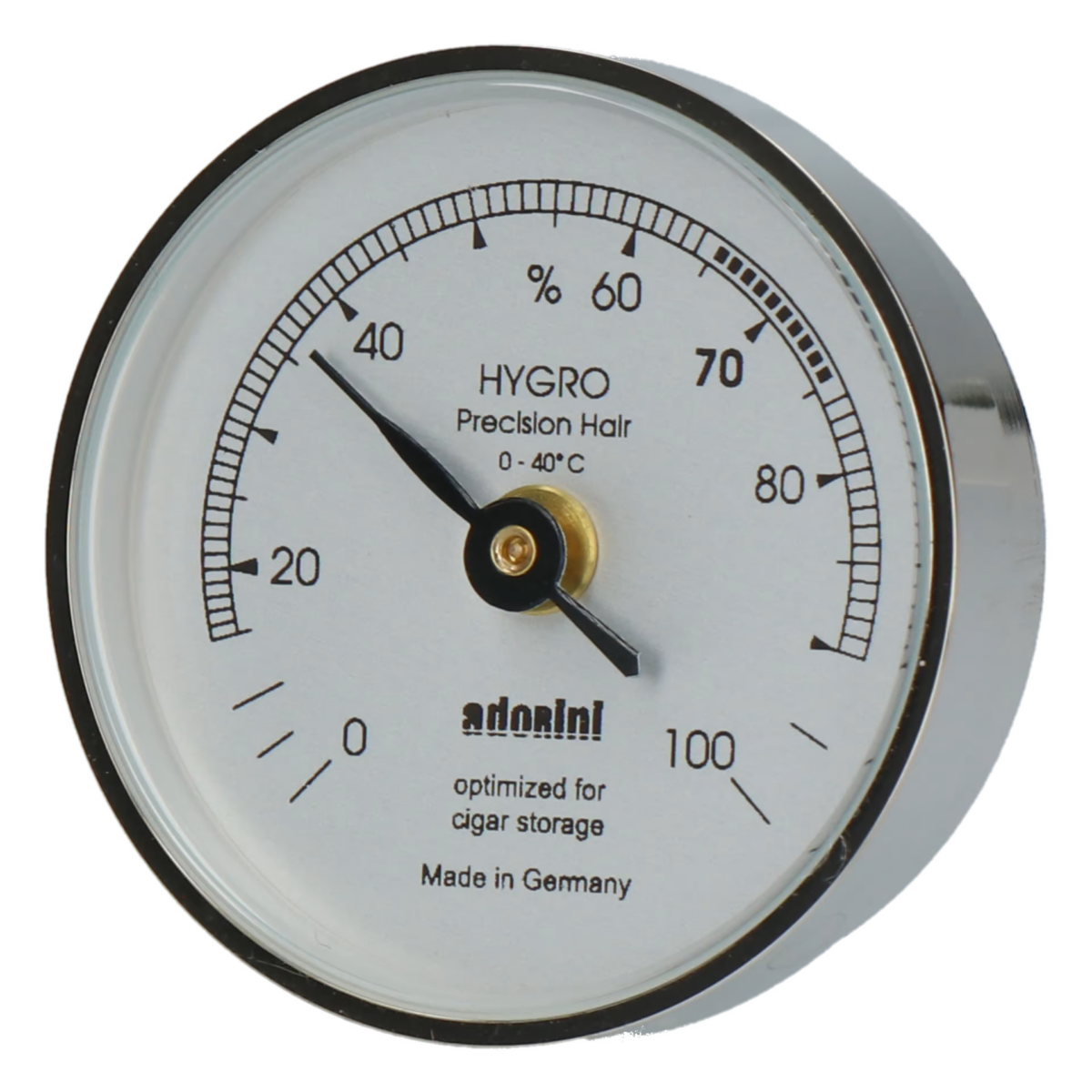 Adorini Haarhygrometer Silber