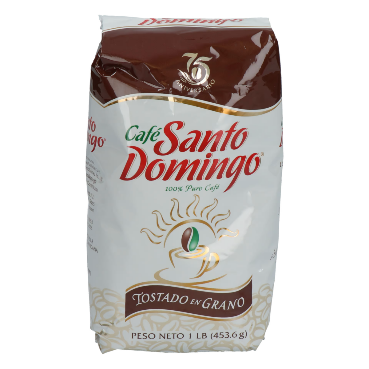 Café Santo Domingo Tostado en Grano (Kaffeebohnen)