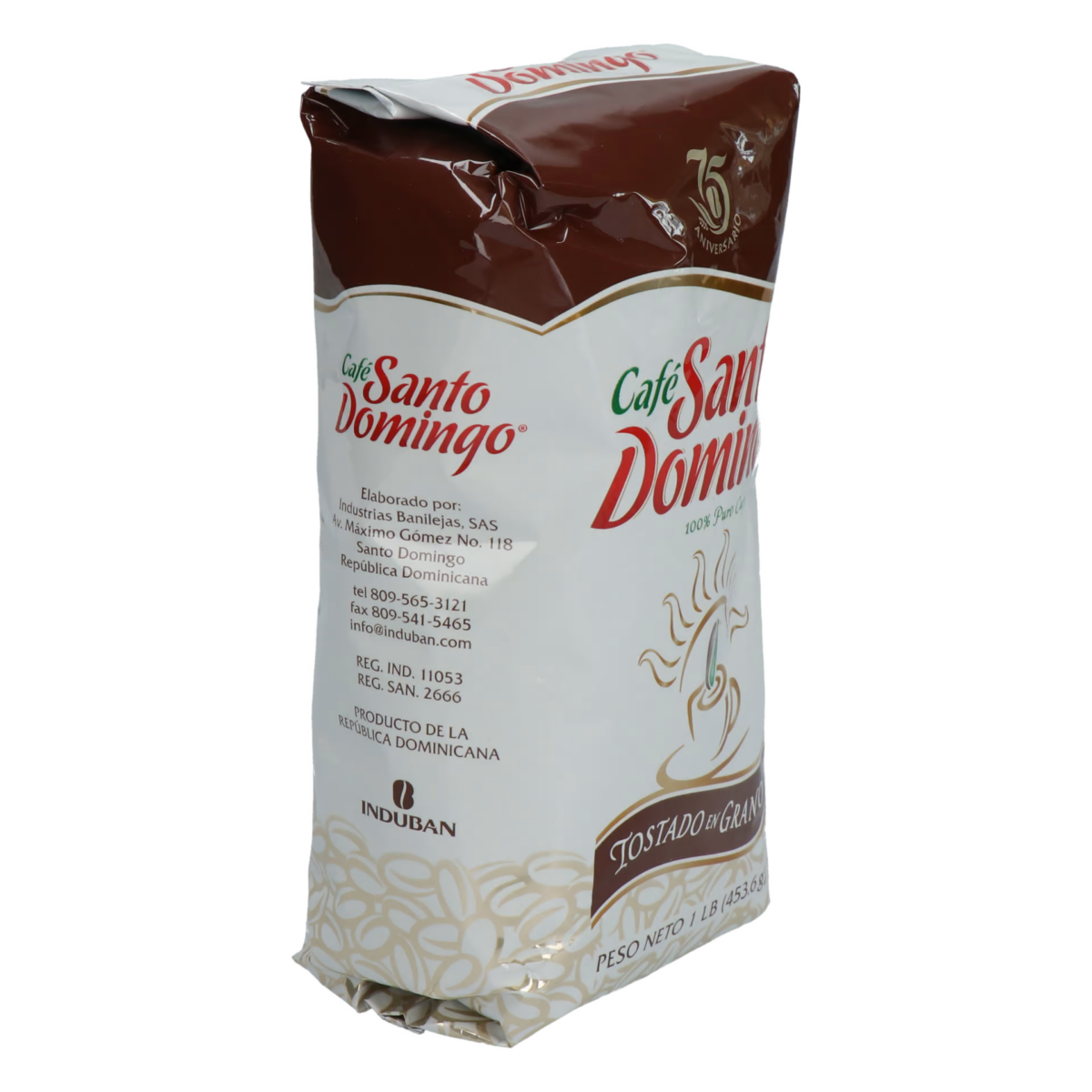 Café Santo Domingo Tostado en Grano (Kaffeebohnen) – Bild 3