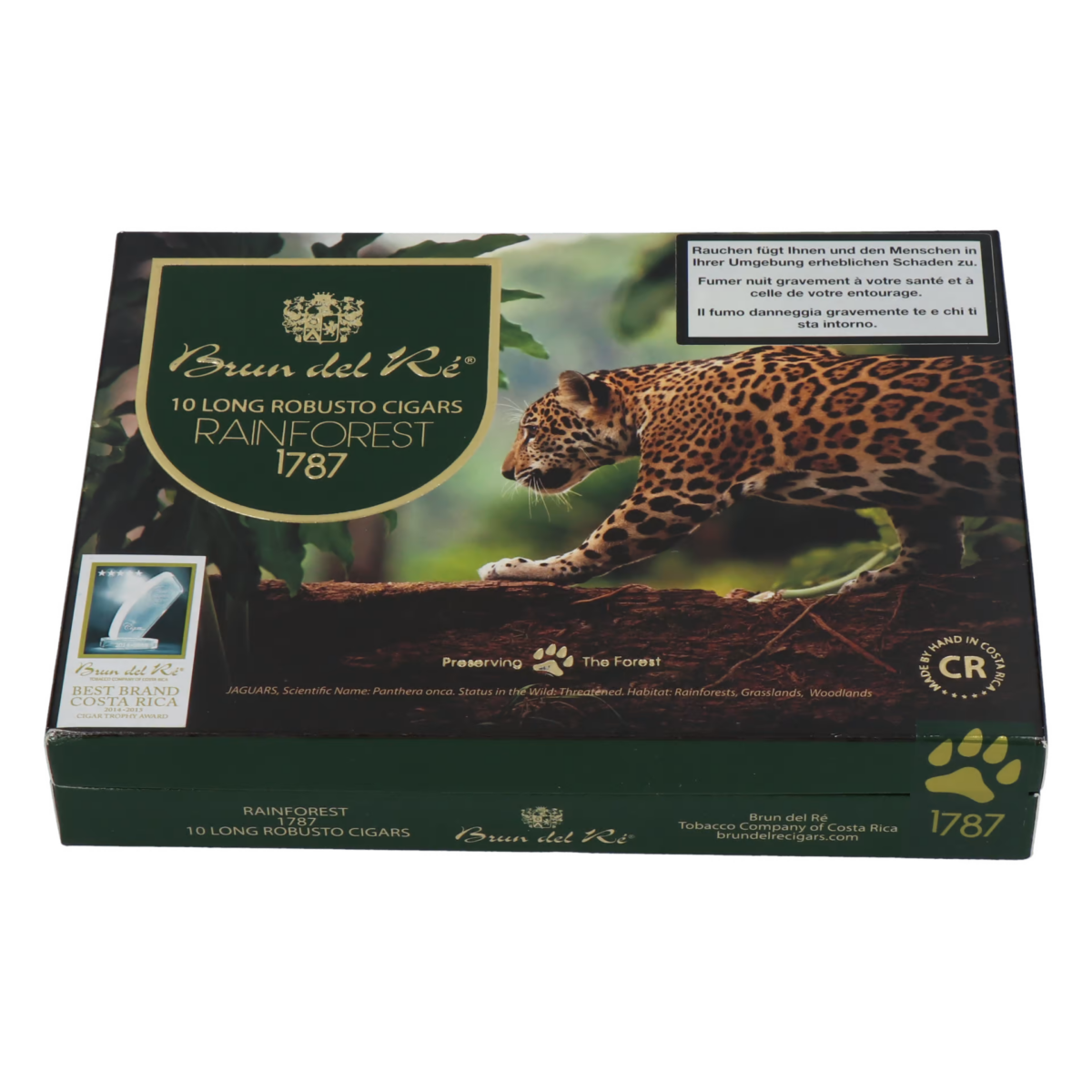 Brun del Ré 1787 Rainforest Jaguar Long Robusto – Bild 5