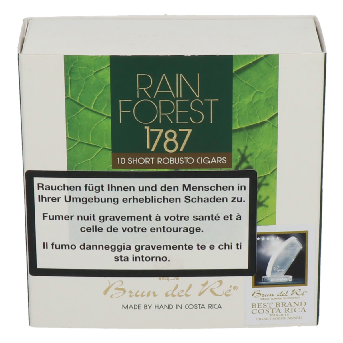 Brun del Ré 1787 Rainforest Short Robusto – Bild 5