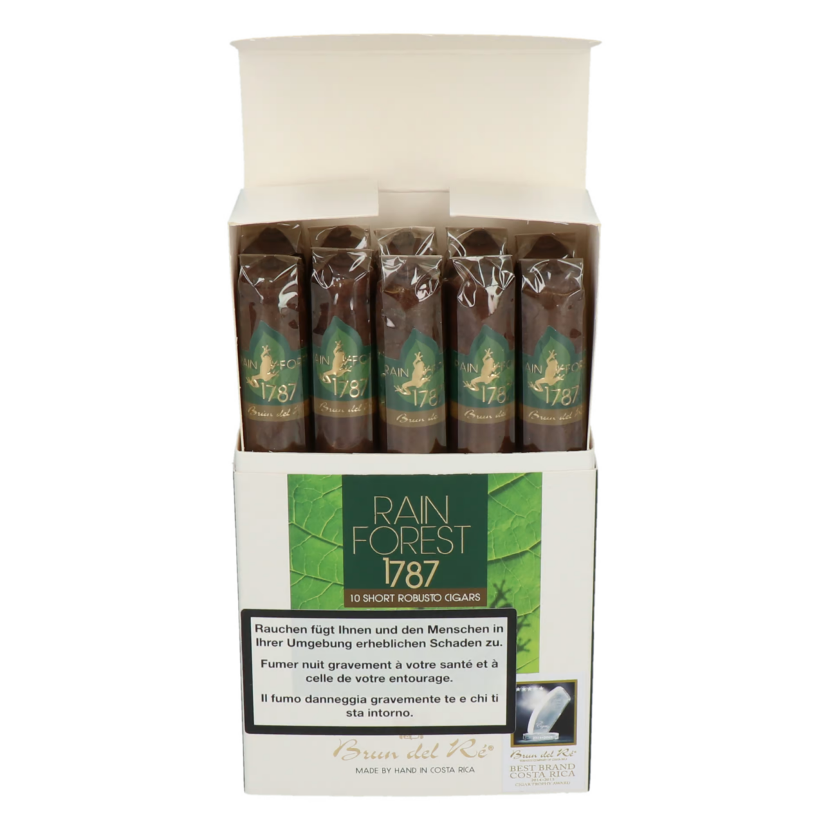 Brun del Ré 1787 Rainforest Short Robusto – Bild 6