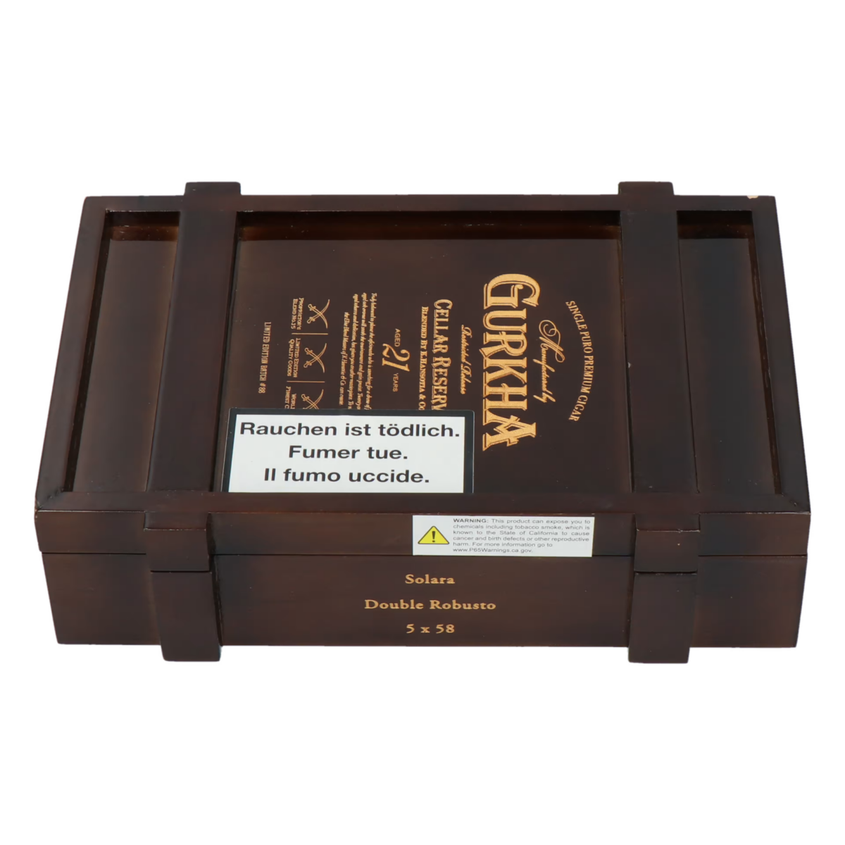 Gurkha Cellar Reserve 21 Year Solara (Double Robusto) – Bild 5