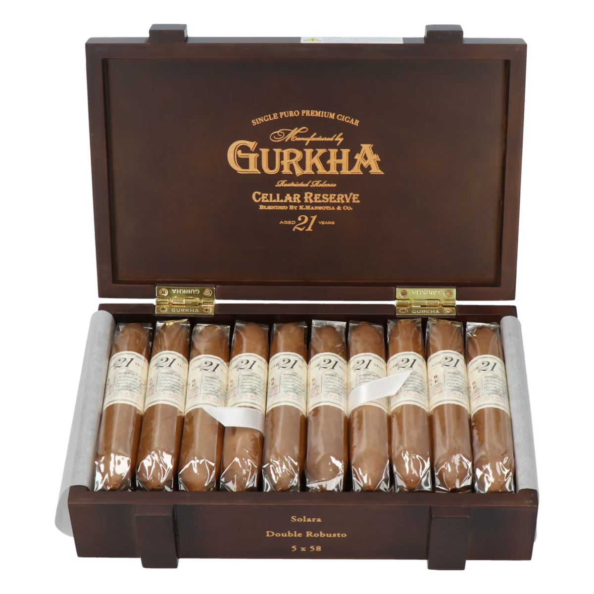 Gurkha Cellar Reserve 21 Year Solara (Double Robusto) – Bild 6