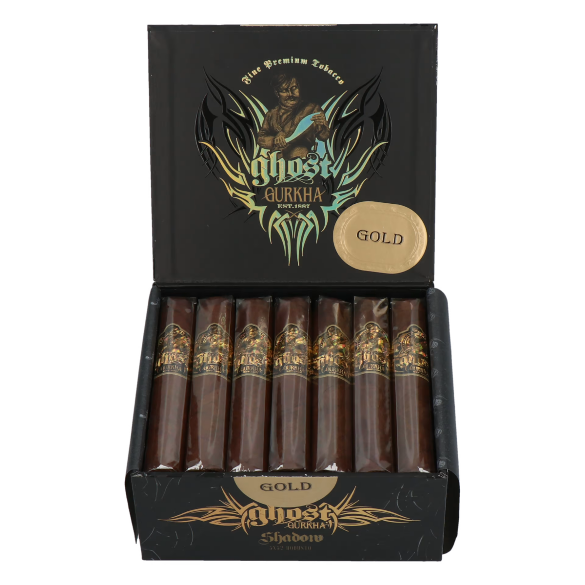 Gurkha Ghost Gold Shadow (Robusto) – Bild 6