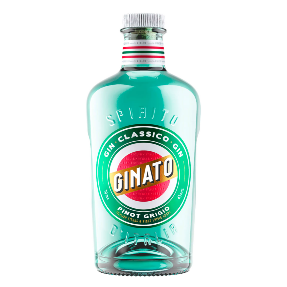 Gin Ginato Pinot Grigio & Sicilian Lemon 70 cl