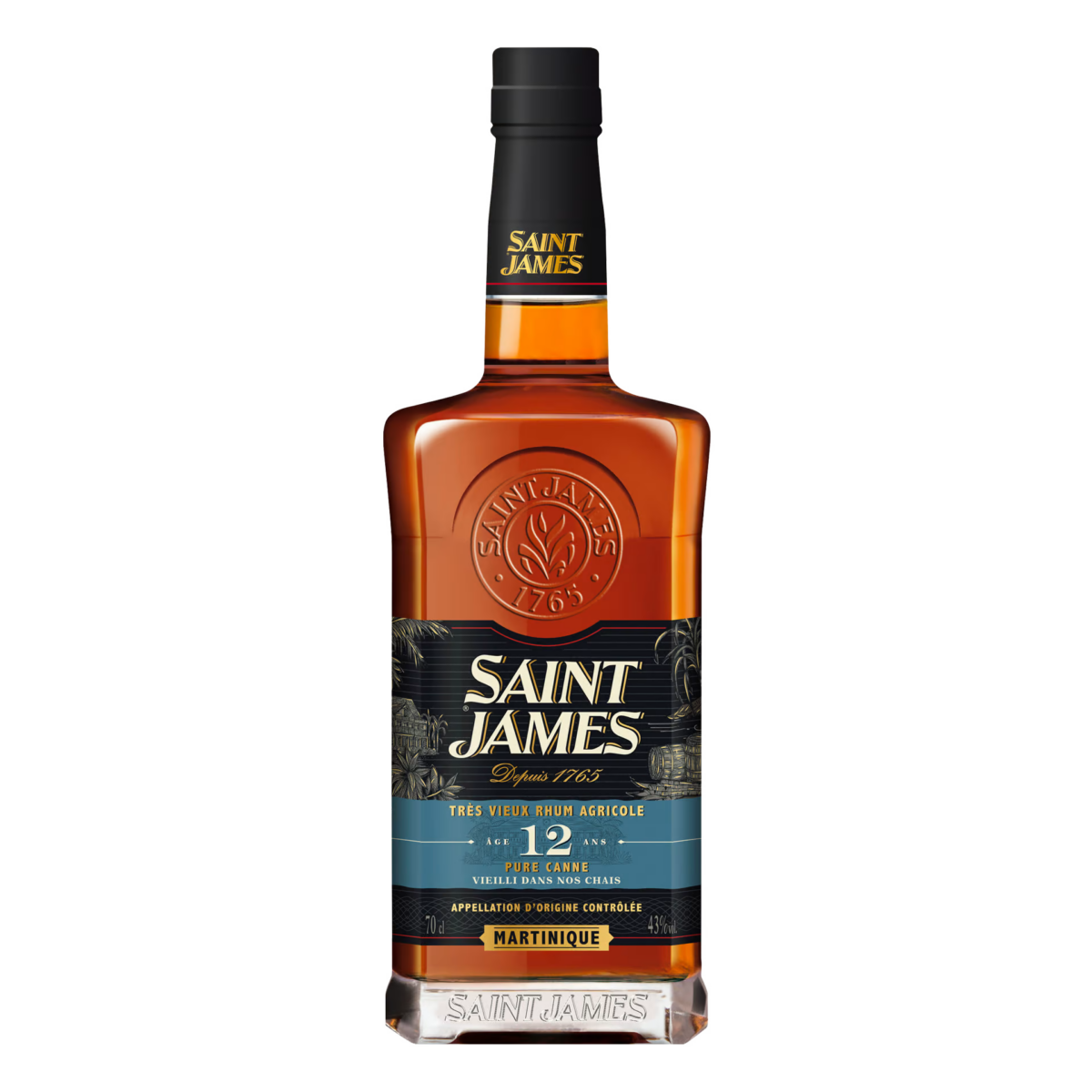 Saint James Agricole 12 yo 70 cl