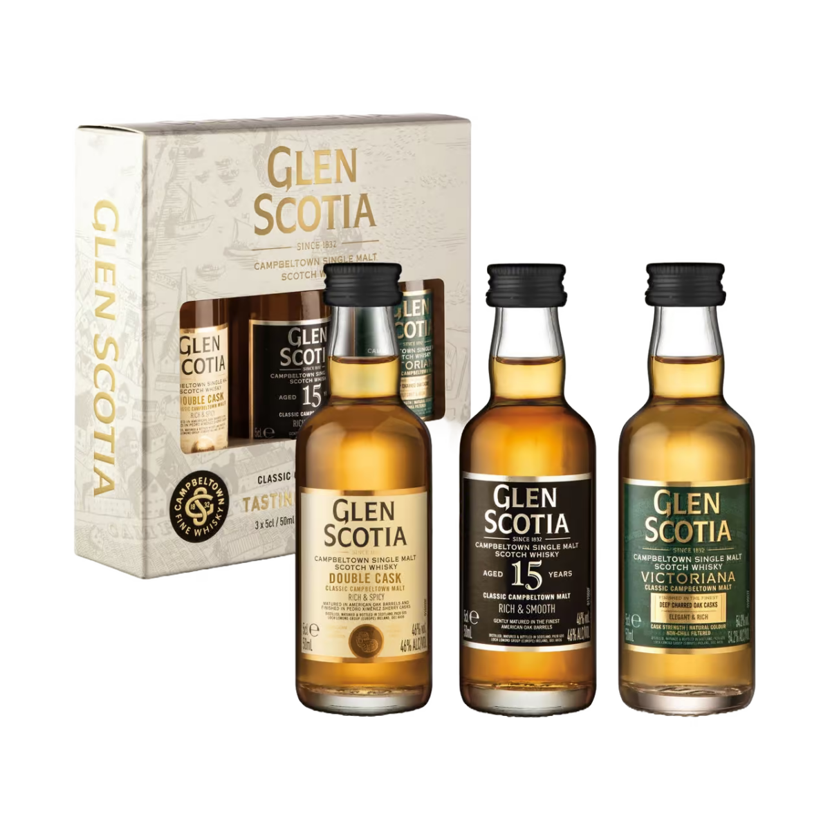 Glen Scotia Miniature Set Geschenkbox