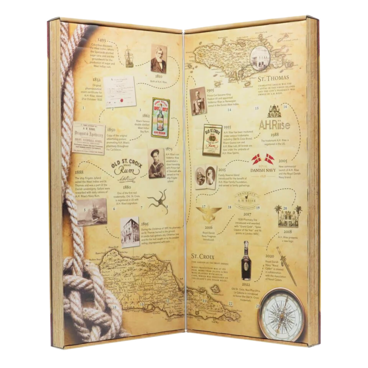 A.H.Riise Kalender Tasting Box 2023 – Bild 2