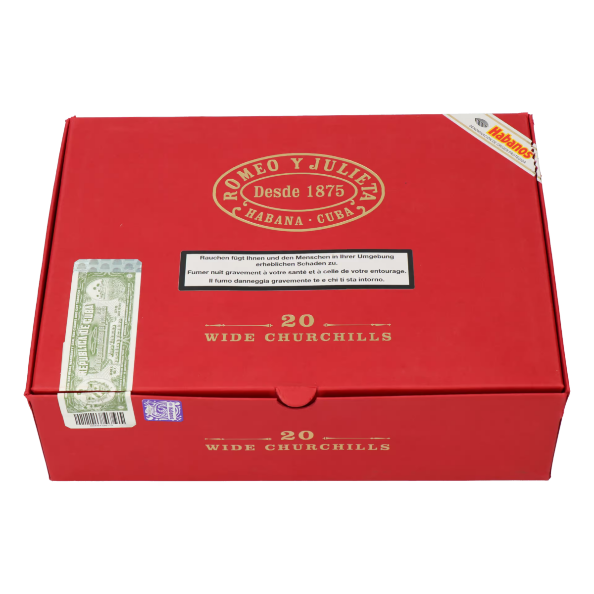 Romeo y Julieta Wide Churchills Travel-Humidor – Bild 7