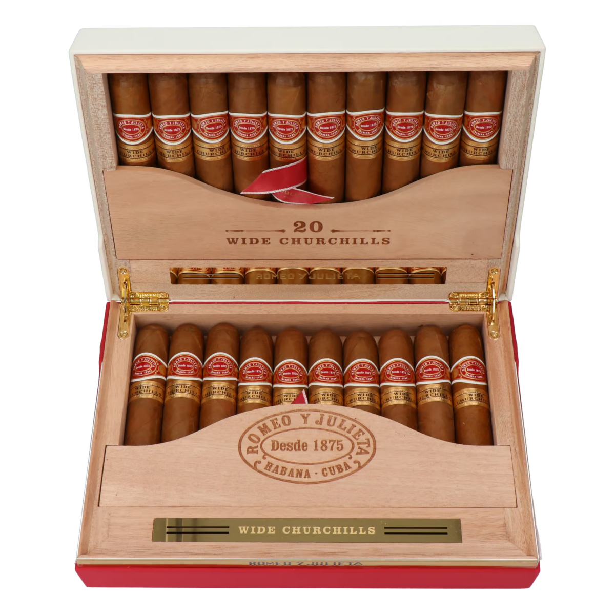 Romeo y Julieta Wide Churchills Travel-Humidor