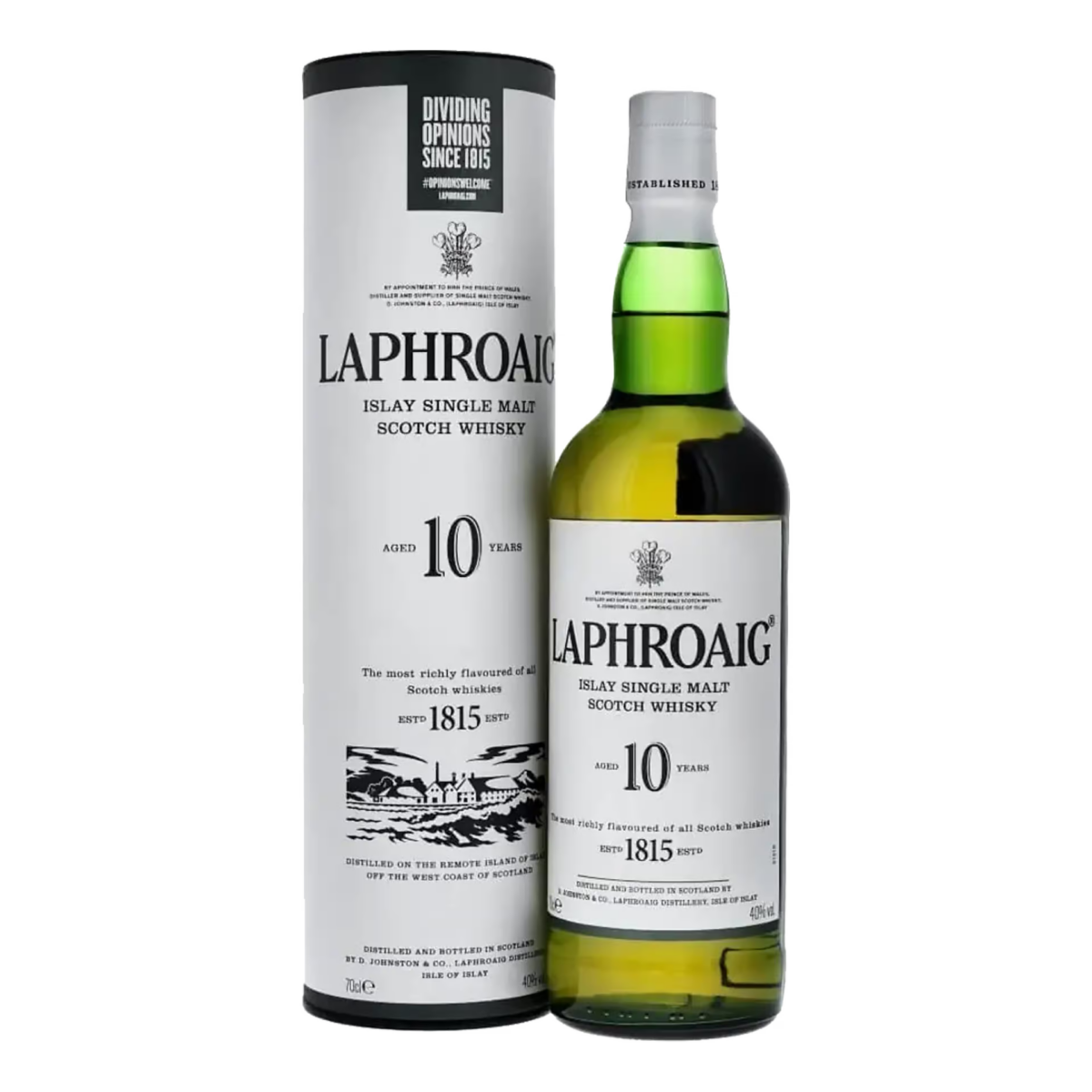 Laphroaig 10 Years Single Malt Whisky 70cl