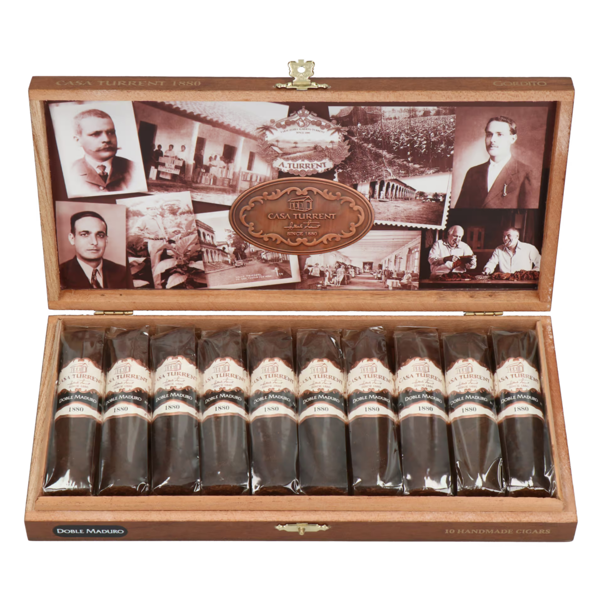 Casa Turrent 1880 Doble Maduro Gordito – Bild 6
