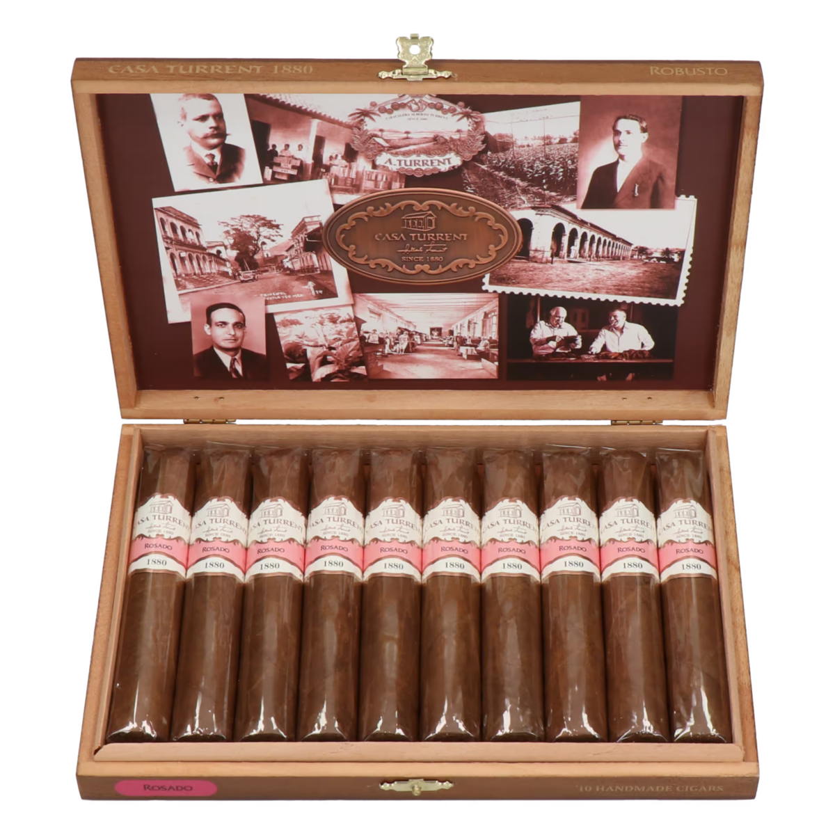 Casa Turrent 1880 Rosado Robusto – Bild 6