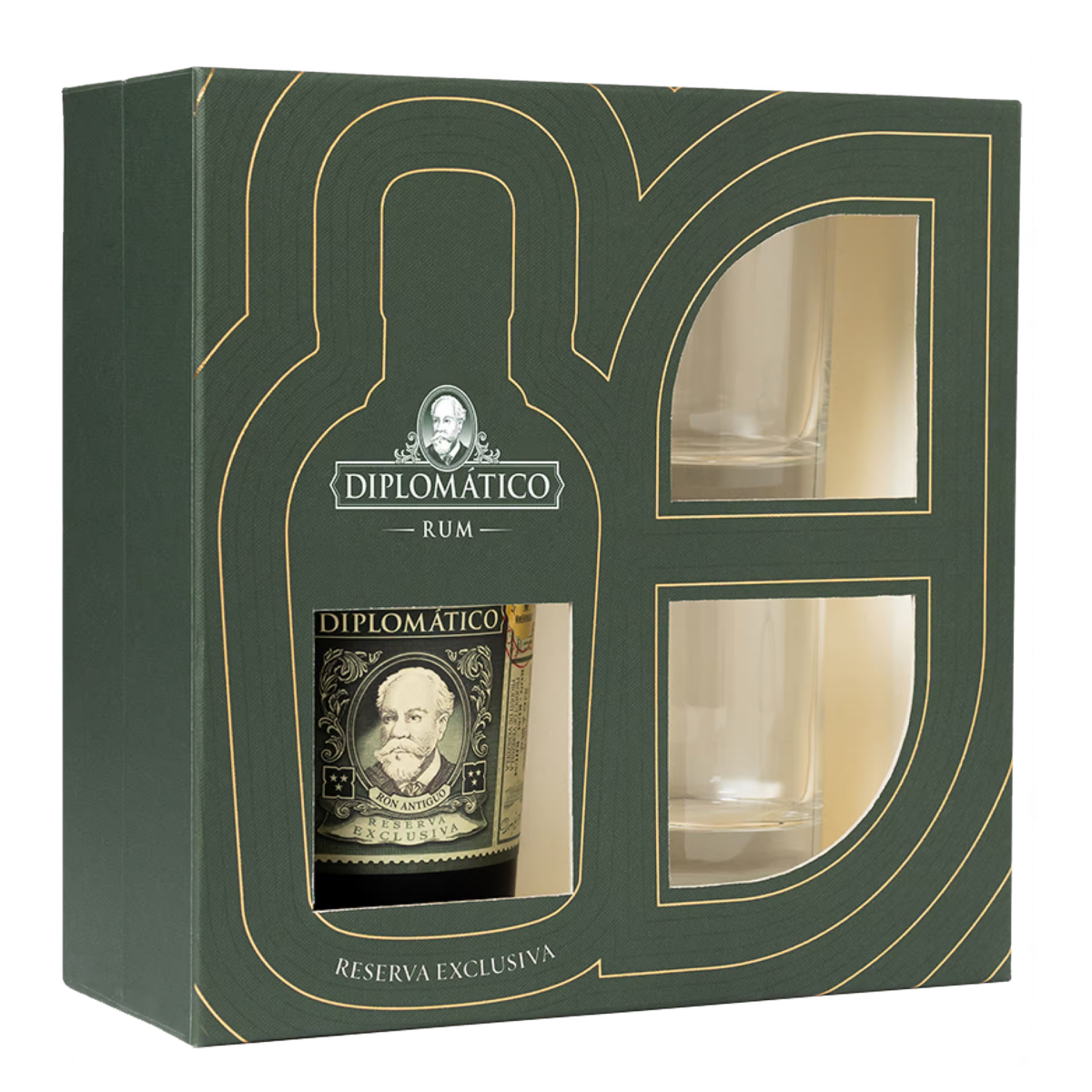 Diplomatico Reserva Exclusiva Rum Old Fashioned Set 70cl