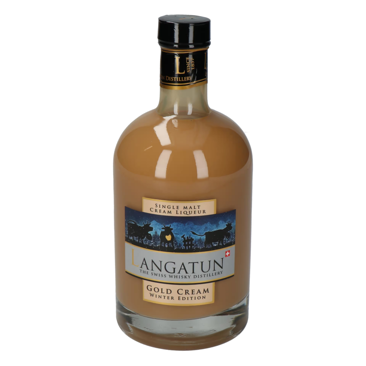 Langatun - Gold Cream - Winter Edition - Single Malt Liqueur 18% - 50cl