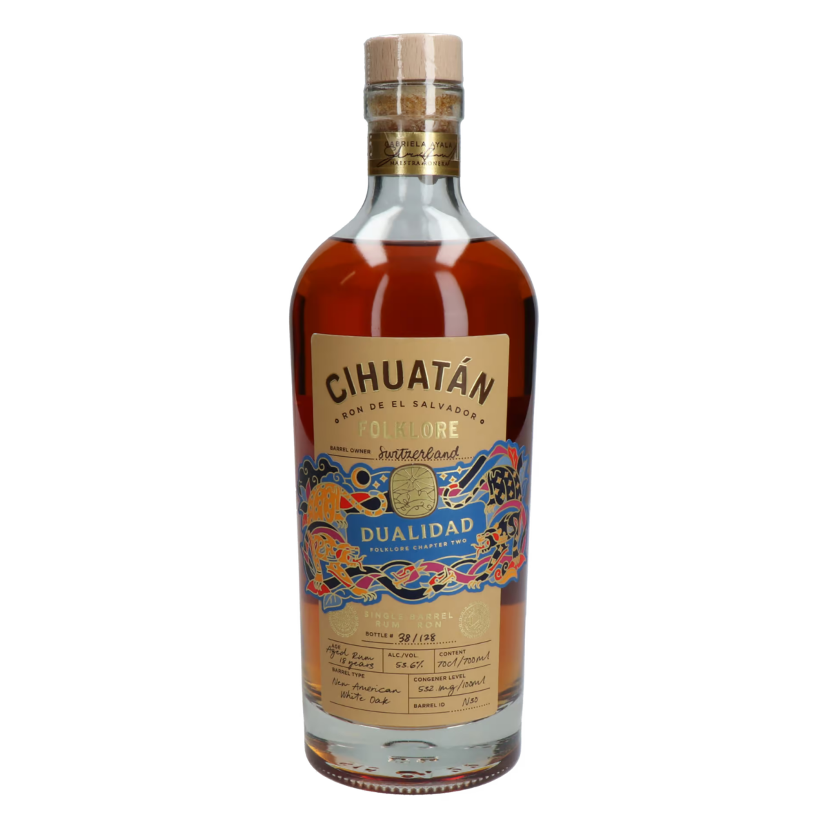 Cihuatan - Single Barrel N30 - 18y - American White Oak - Folklore Chatper 2 Edition - 53.4% - 70 cl