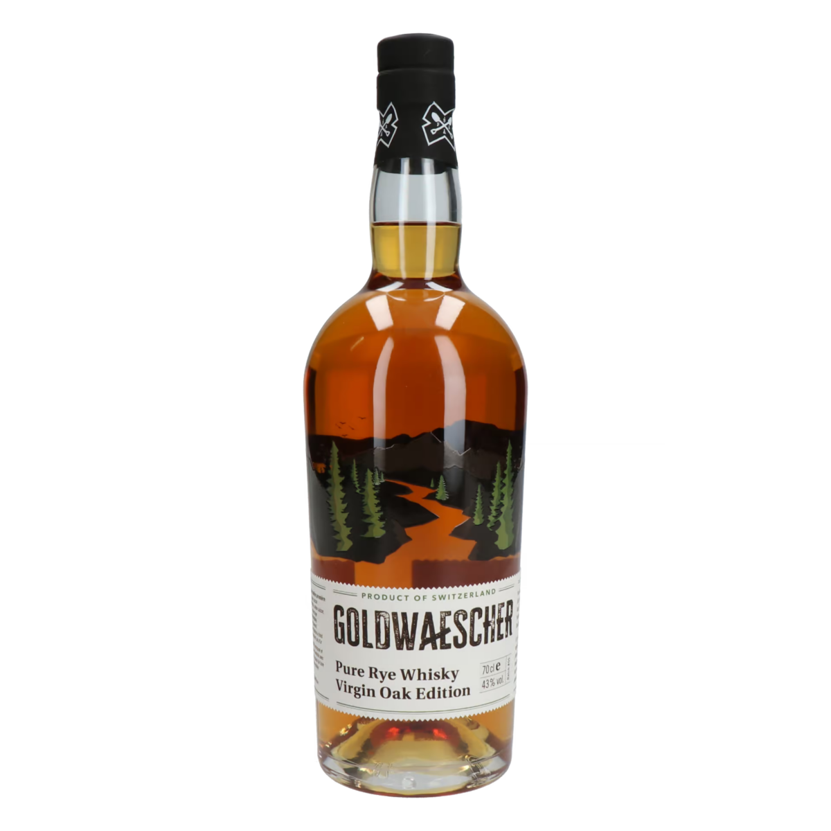 Goldwaescher - Pure Rye Whisky Virgin Oak