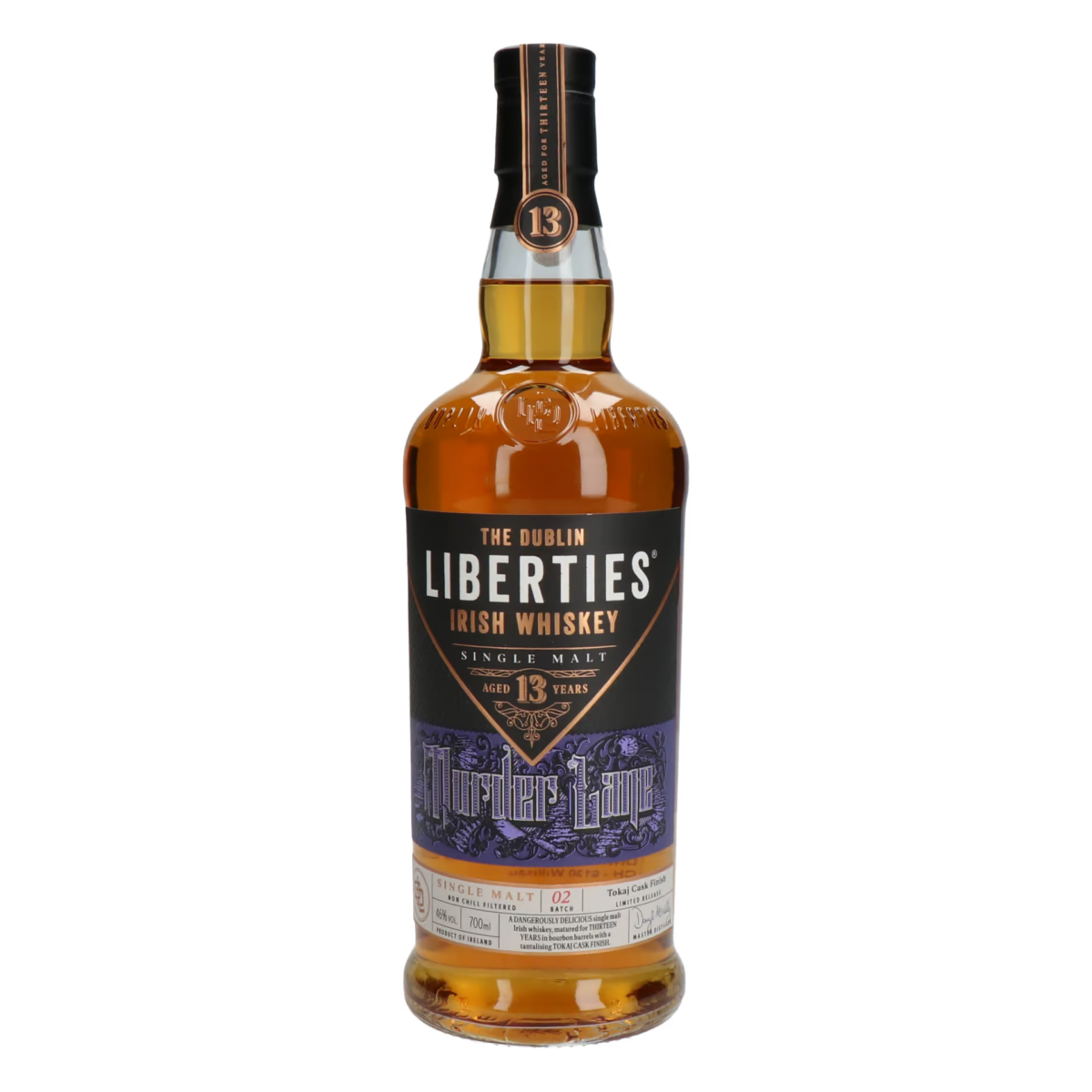 Dublin Liberties Irish Whiskey Murder Lane 70 cl