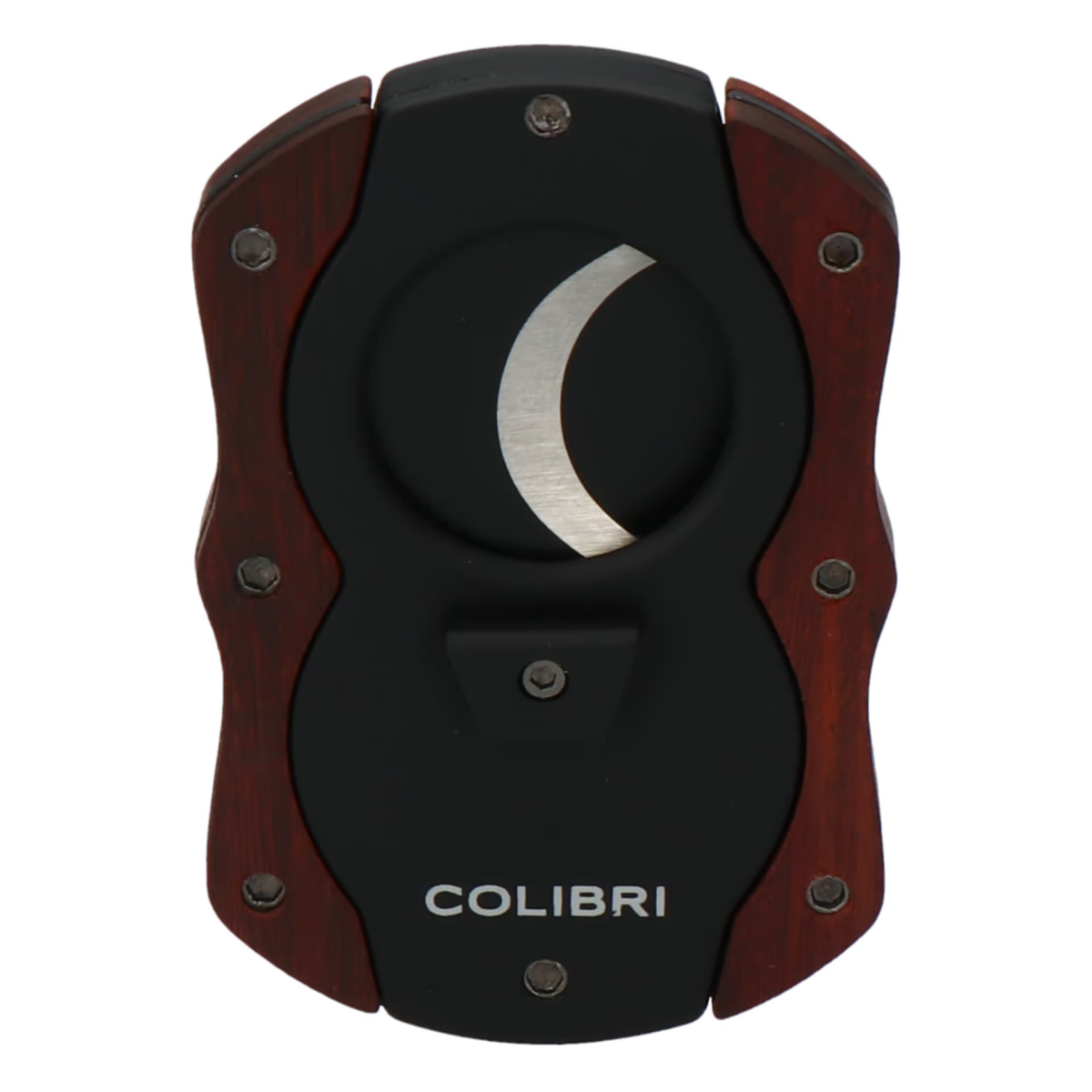 Colibri Doppel-Guillotine Cutter - Black/Red Wood